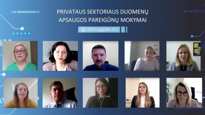 2021 m. gegužės 20 d. Žurnalistų etikos inspektorė Gražina Ramanauskaitė skaitė pranešimą...