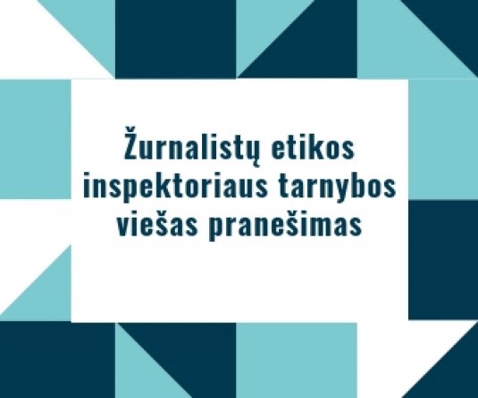 Viešas pranešimas apie Lietuvos vyriausiojo administracinio teismo sprendimą (2021-09-29)